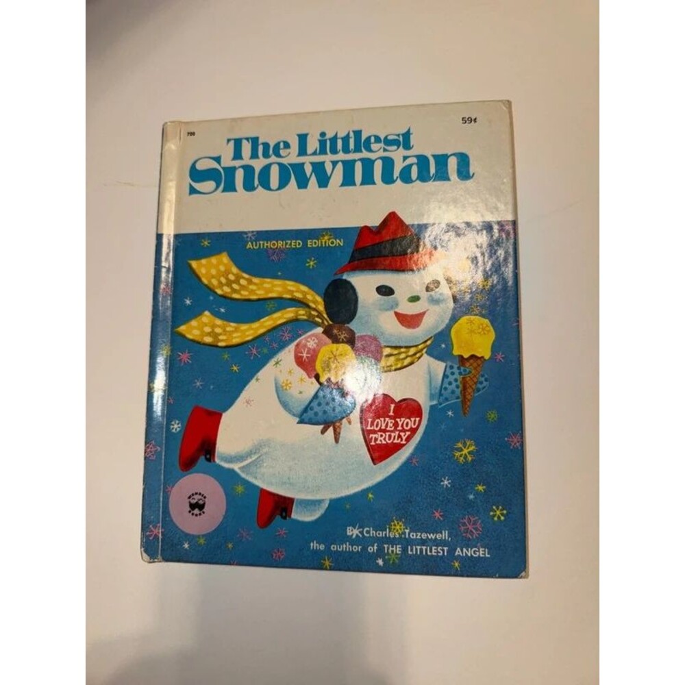 Vintage the little snowman book